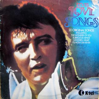 LP Elvis Presley ‎– Elvis Love Songs (20 Original Songs) ((1979) KOMPILACE)