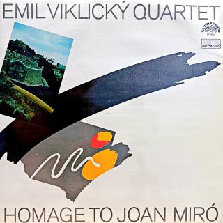 LP Emil Viklický Quartet ‎– Homage To Joan Miró (Deska v top stavu!)