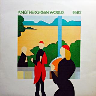 LP Eno ‎– Another Green World (Deska v pěkném stavu, jen lehce hraná s velmi jemnými vlásenkami. Obal ve velmi dobrém stavu.)