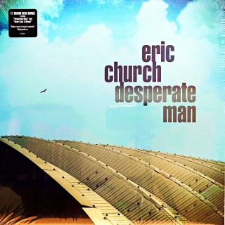 LP Eric Church – Desperate Man (Nové a stále zatavené ve fólii - perfektní stav.)
