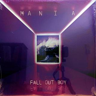 LP Fall Out Boy – Mania (Modrý vinyl. Včetně přílohy. Deska i obal jsou v krásném a lesklém stavu.)