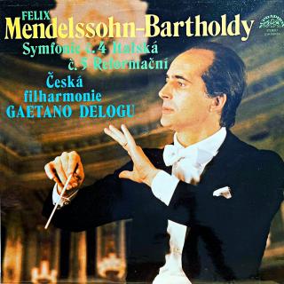 LP Felix Mendelssohn-Bartholdy, Gaetano Delogu – Italská / Reformační (Top stav i zvuk!)