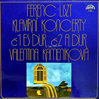 LP Ferenc Liszt, Valentina Kameníková – Klavírní Koncerty Č1 Es Dur Č2 A Dur