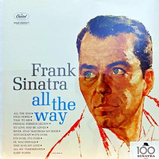 LP Frank Sinatra – All The Way (Nové a stále zatavené ve fólii - perfektní stav.)