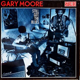 LP Gary Moore – Still Got The Blues (Orig. vnitřní obal s potiskem.)