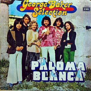 LP George Baker Selection ‎– Paloma Blanca (Deska v pěkném stavu, jen lehce ohraná. Mírný praskot v tichých pasážích. Obal taky jen mírně obnošený.)