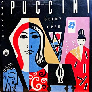 LP Giacomo Puccini – Scény Z Oper (čtěte popis) (Deska je ve špatném stavu.)