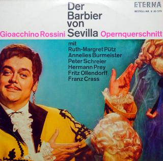 LP Gioacchino Rossini ‎– Der Barbier Von Sevilla (Deska i obal jsou ve velmi pěkném stavu.)