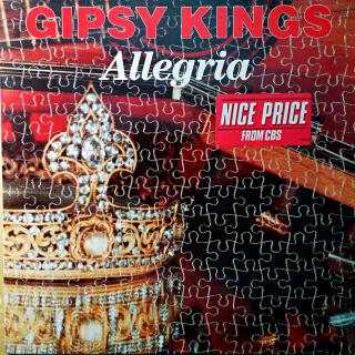 LP Gipsy Kings ‎– Allegria (Deska v dobrém stavu pouze s jemnými vlásenkami. Obal v perfektní kondici (Album, Holland, 1982, Flamenco, Gipsy))