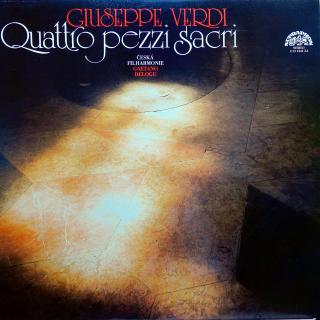 LP Giuseppe Verdi, Gaetano Delogu - Quattro Pezzi Sacri (Deska i obal jsou v krásném stavu, jako nové.)