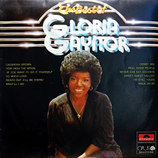 LP Gloria Gaynor ‎– The Best Of (Deska je v krásném a lesklém stavu, jen pár vlásenek. Hraje bezvadně, výborný zvuk, jen mírný praskot v pasážích mezi skladbami. Obal je taky krásný, pouze velmi lehké stopy používání.)