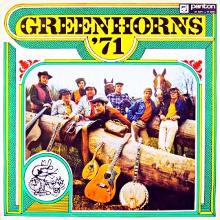LP Greenhorns ‎– Greenhorns '71 (Deska i obal jsou ve velmi pěkném stavu, jen pár jemných vlásenek.)