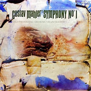 LP Gustav Mahler - Czech Philharmonic Orch. / Václav Neumann – Symphony No˚ 1 (Horší stav.)