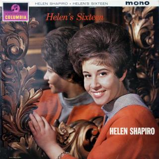 LP Helen Shapiro ‎– Helen's Sixteen (Deska trochu ohraná s vlásenkami. Obal na zadní straně mírně zašpiněný.)