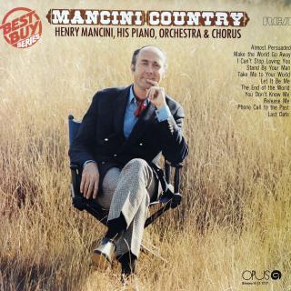 LP Henry Mancini, His Piano, Orchestra &amp; Chorus ‎– Mancini Country (VELMI DOBRÝ STAV)