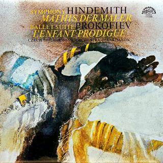 LP Hindemith, Prokofiev, Oskar Danon – Mathis Der Maler / L'Enfant Prodigue (Top stav i zvuk!)