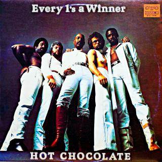 LP Hot Chocolate – Every 1's A Winner (Deska je v bezvadném a lesklém stavu, pravděpodobně nehraná. Obal je taky pěkný, jen lehké stopy používání.)