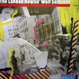 LP Howlin' Wolf ‎– The London Howlin' Wolf Sessions (Deska je v krásném a lesklém stavu, jen pár jemných vlásenek pod ostrým světlem. Bezvadný a čistý zvuk i v pasážích mezi skladbami. Obal je taky ve velmi pěkném stavu, pouze drobné lehké oděrky na hraná