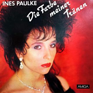 LP Ines Paulke – Die Farbe Meiner Tränen (Deska je v lesklém a krásném stavu, jen pár jemných vlásenek. Obal v perfektní kondici.)