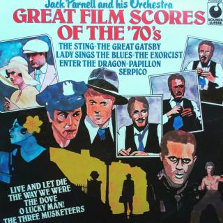 LP Jack Parnell And His Orchestra ‎– Great Film Scores Of The '70's ((1974))