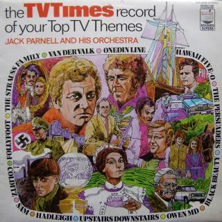 LP Jack Parnell And His Orchestra ‎– The TV Times Record Of Your Top TV Themes (UK, 1974, Easy Listening, Instrumental, Theme)