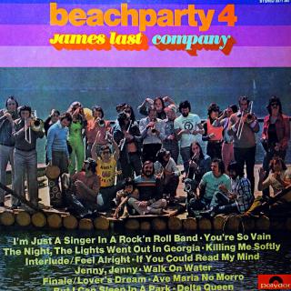 LP James Last Company ‎– Beach Party 4 (Deska i obal jsou vizuálně v pěkném stavu, ale v celé délce záznamu je výraznější praskot.)