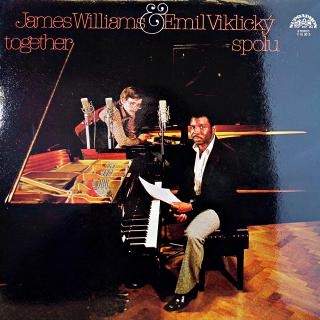 LP James Williams &amp; Emil Viklický ‎– Together / Spolu (Deska i obal jsou v krásném a lesklém stavu.)