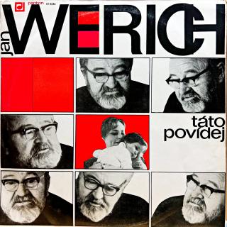 LP Jan Werich ‎– Táto Povídej (Velmi pěkný stav i zvuk.)