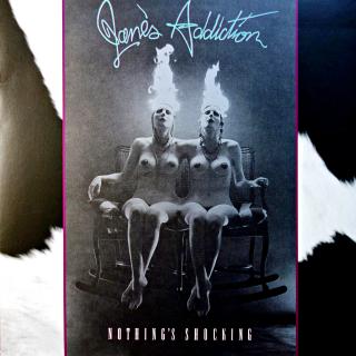 LP Jane's Addiction ‎– Nothing's Shocking (Velmi dobrý stav. Na desce pouze ultra-jemné vlásenky viditelné proti ostrému světlu. Obal má drobné oděrky na hranách.)
