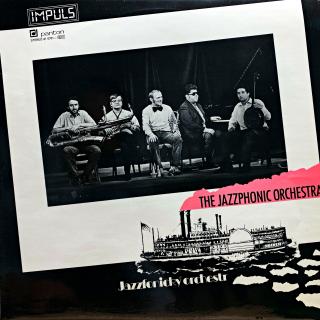 LP Jazzfonický Orchestr – The Jazzphonic Orchestra (Deska i obal jsou v bezvadném, lesklém a krásném stavu. Pravděpodobně nehrané.)