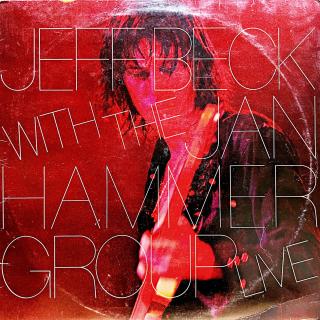LP Jeff Beck With The Jan Hammer Group ‎– Live