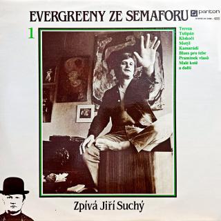 LP Jiří Suchý ‎– Evergreeny Ze Semaforu 1 (Top stav i zvuk!)