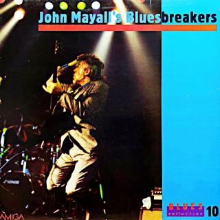 LP John Mayall's Bluesbreakers ‎– Blues Collection 10 (Deska je v pěkném stavu, jen lehce ohraná s několika jemnými vlásenkami. Hraje fajn, bezvadný a čistý zvuk. Obal je v krásném stavu.)