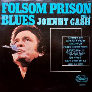 LP Johnny Cash ‎– Folsom Prison Blues Vol. 1 (KOMPILACE (UK, 1969, Country Rock, Rock &amp; Roll) VELMI DOBRÝ STAV)