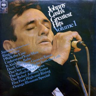 LP Johnny Cash ‎– Greatest Hits Volume 1 ((1967) KOMPILACE)
