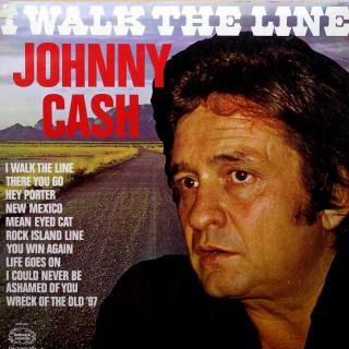 LP Johnny Cash ‎– I Walk The Line (KOMPILACE (UK, 1973, Country, Rock &amp; Roll, Rockabilly) SUPER STAV)