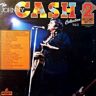 LP Johnny Cash ‎– The Johnny Cash Collection - Vol. 2 (Pouze vinyl 1 z původního 2LP. Deska hodně ohraná, v záznamu výraznější šum. Obal obnošený)