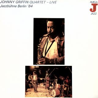 LP Johnny Griffin Quartet ‎– Live · Jazzbühne Berlin '84 (ALBUM (Germany, 1984, Jazz) V DOBRÉM STAVU)