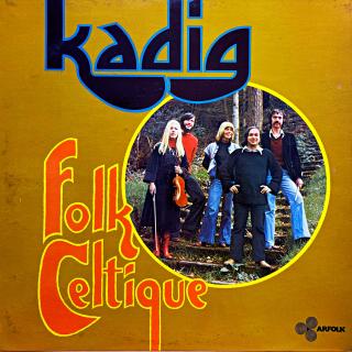 LP Kadig – Folk Celtique (Včetně originální vnitřní obal s potiskem.)