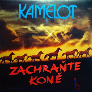 LP Kamelot ‎– Zachraňte Koně (Zelený průsvitný vinyl. Deska i obal jsou v krásném stavu.)
