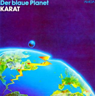 LP Karat ‎– Der Blaue Planet (Deska je v krásném a lesklém stavu, pouze několik ultra-jemných vlásenek. Obal je taky krásný, jen pár drobných oděrek na hranách.)
