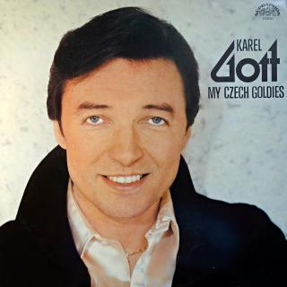 LP Karel Gott ‎– My Czech Goldies (Deska je ohraná s vlásenkami a oděrkami. Obal trochu obnošený.)