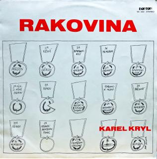 LP Karel Kryl ‎– Rakovina (Deska v top stavu!)