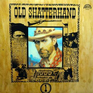 LP Karl May ‎– Old Shatterhand 1 (Deska je trochu ohraná, vlásenky i lehké povrchové oděrky. Zvuk je stále velmi dobrý. Obal ve velmi pěkném stavu.)