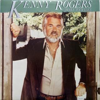 LP Kenny Rogers ‎– Share Your Love (Pěkný stav (Album, CZ, 1981, Country Rock))