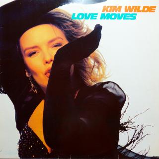 LP Kim Wilde ‎– Love Moves (čtěte popis) (Deska je v horším stavu, posetá vlásenkami + tenké povrchové oděrky. Nicméně hraje stále dobře, pouze mírný praskot v záznamu. Obal je v pěkném stavu, jen lehké stopy používání.)