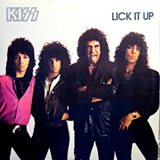LP Kiss ‎– Lick It Up (Deska i obal jsou ve velmi dobrém stavu. Pár jemných vlásenek.)