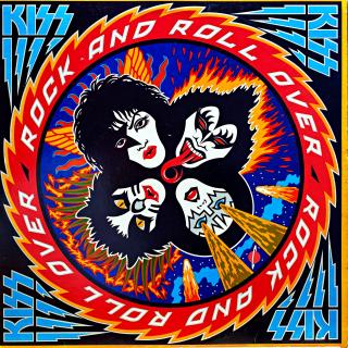 LP Kiss – Rock And Roll Over (Deska v top stavu! Orig. vnitřní obal s potiskem je obnošený.)