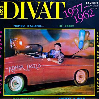 LP Komár László – Ez A Divat 1957-1962 (Deska je v bezvadném a lesklém stavu, pravděpodobně nehraná. Obal je taky krásný, jen několik drobných oděrek na hranách.)