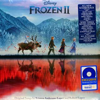 LP Kristen Anderson-Lopez And Robert Lopez – Frozen II (Modrý vinyl. Nové a stále zatavené ve fólii. Perfektní stav.)